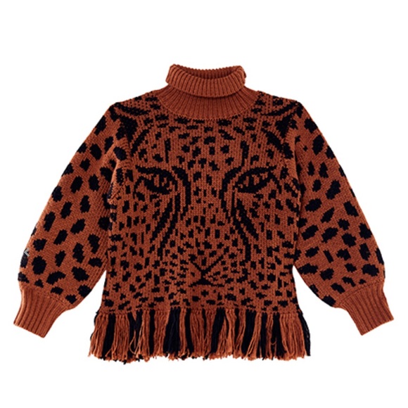 Farm Rio Leopard Sweater - Picture 3 of 4